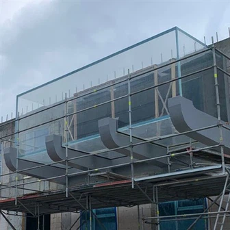 نقاشی استخر اکریلیک